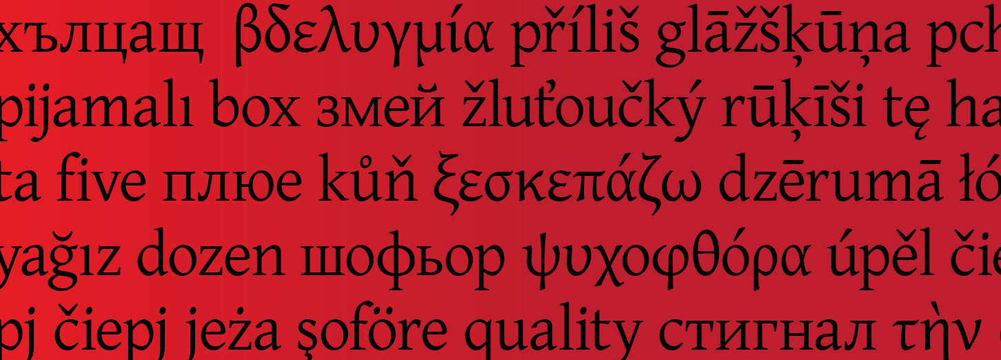 Gentium Font Face