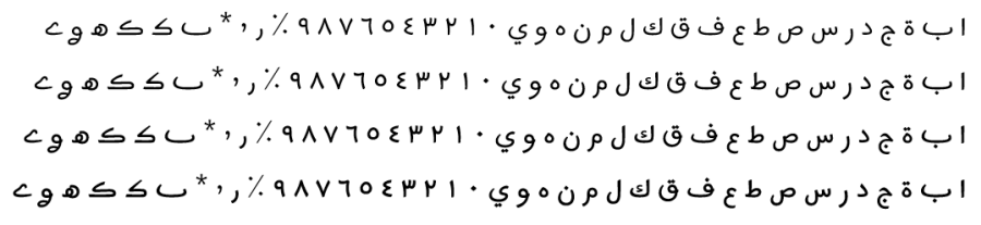 Harmattan Sample - Four weights