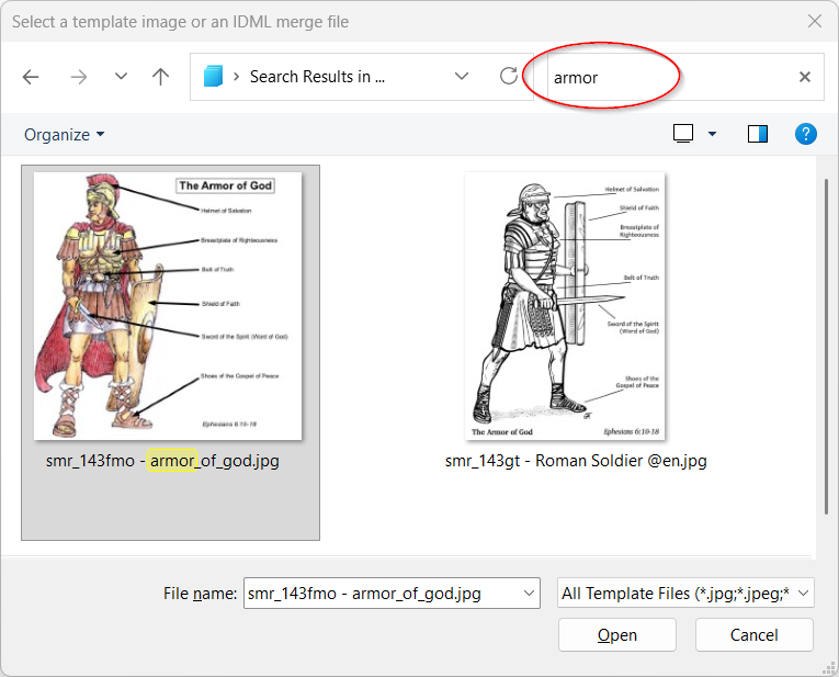 Find maps by type, reference, or keyword