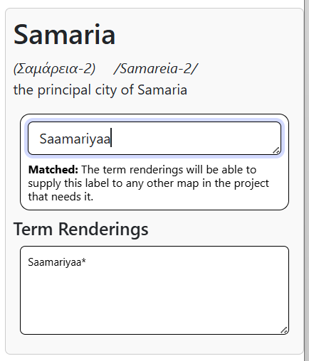 Automatically pull labels directly from Biblical term renderings
