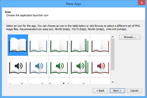 Choosing App Icon