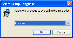 Installation program: Language